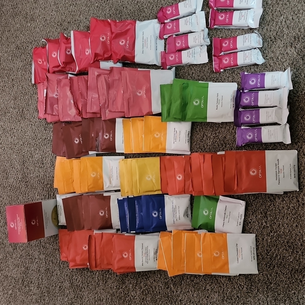 Optavia 91 piece lot